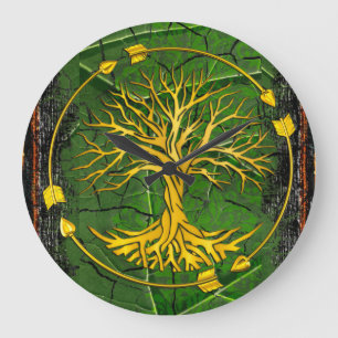 Grande Horloge Ronde Antiquité Rustique Renaissance antique Tome 2