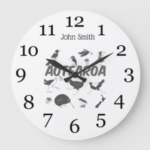 Grande Horloge Ronde Aotearoa birds NZ