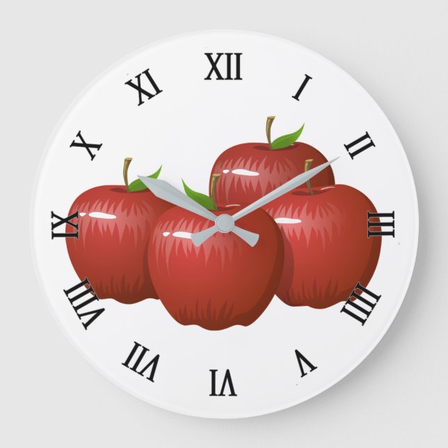 Grande Horloge Ronde Apples (Recto)