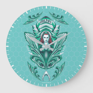 Grande Horloge Ronde Aquaman | Ornate Mera Graphic