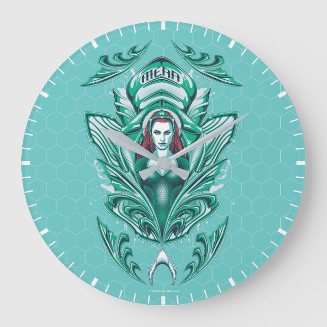 Grande Horloge Ronde Aquaman | Ornate Mera Graphic (Recto)