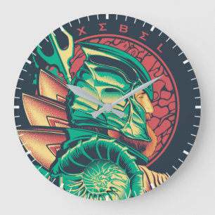 Grande Horloge Ronde Aquaman   Xebel King Nereus Graphic