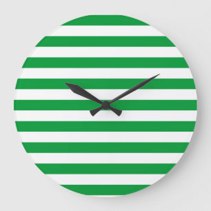 Grande Horloge Ronde Arabie Saoudite Norfolk Island drapeau rayures pay