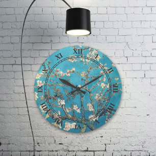 Grande Horloge Ronde Aramande en fleurs Vincent van Gogh