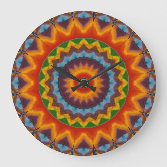 Grande Horloge Ronde Arc-en-ciel (Recto)