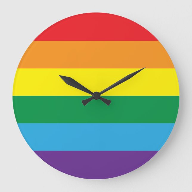 Grande Horloge Ronde Arc-en-ciel (Recto)