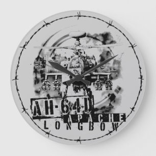Grande Horloge Ronde Arc long Apache AH-64D