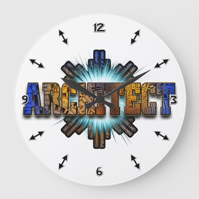 Grande Horloge Ronde Architecte DTW Architectes Merch (Recto)