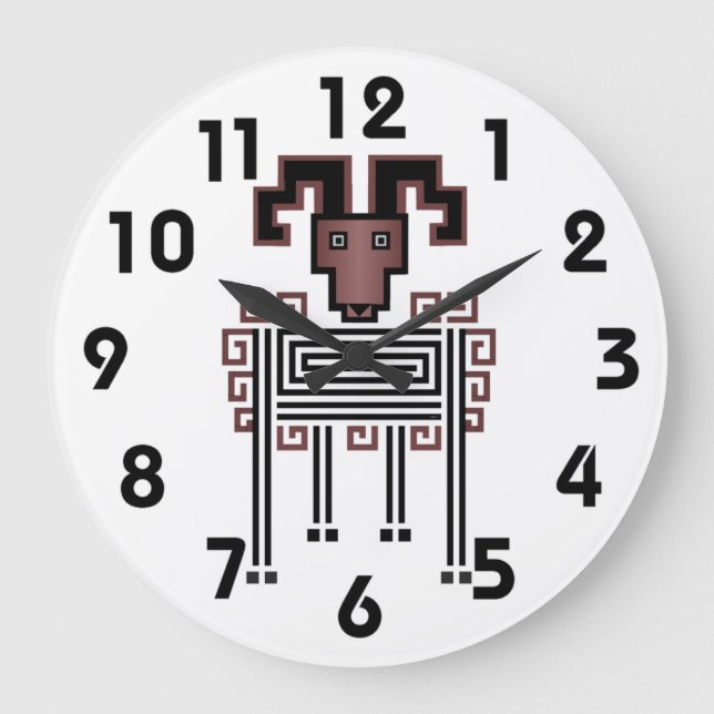 Grande Horloge Ronde Aries clock (Recto)