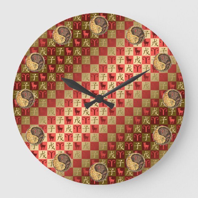 Grande Horloge Ronde Aries & Earth Rat  Puzzle (Recto)