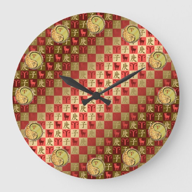 Grande Horloge Ronde Aries & Metal Rat (Recto)