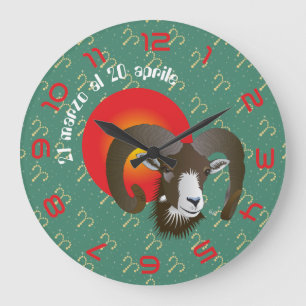 Grande Horloge Ronde Ariete 21 marzo al 20 aprile orologio