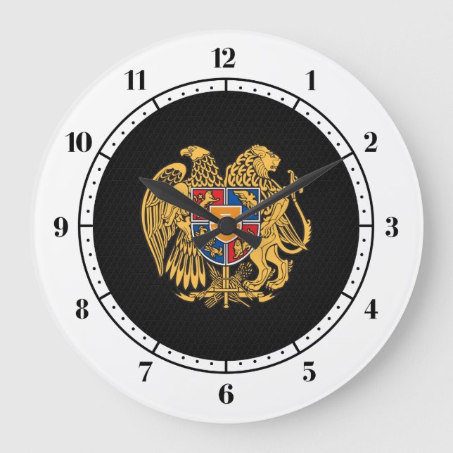 Grande Horloge Ronde Armenian coat of arms (Recto)