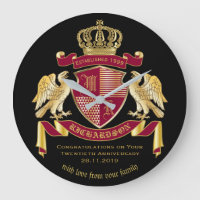 Armoiries personnalisées Emblème de l'aigle rouge