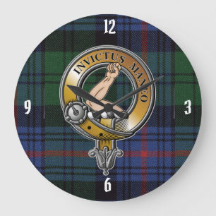 Grande Horloge Ronde Armstrong Tartan & Badge