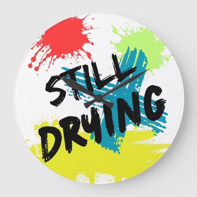 Grande Horloge Ronde Art Clock (Recto)