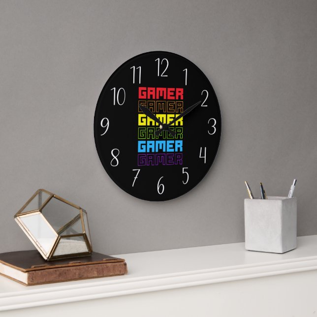 Grande Horloge Ronde art cool (Bureau)