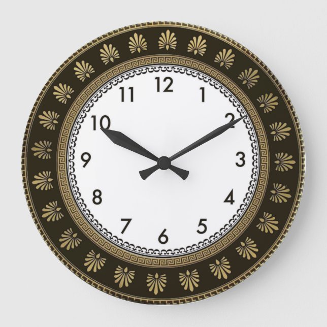 Grande Horloge Ronde Art Deco (Recto)