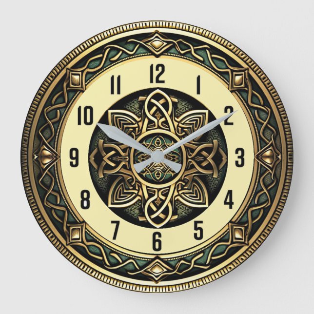 Grande Horloge Ronde Art Déco (Recto)