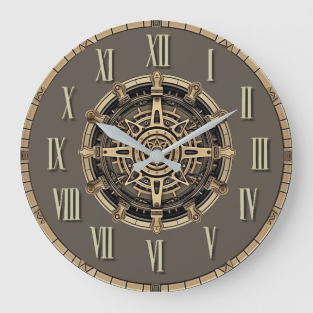 Grande Horloge Ronde Art Deco (Recto)