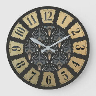 Grande Horloge Ronde Art déco