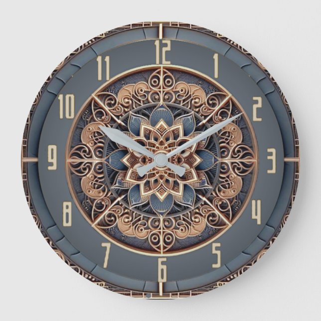 Grande Horloge Ronde Art Deco (Recto)