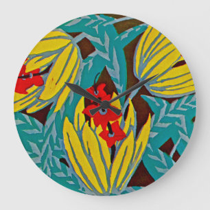 Grande Horloge Ronde Art Déco de Seguy #12 à Emporio Moffa