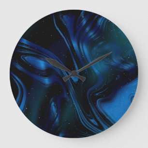 Grande Horloge Ronde art des couleurs vibratoires