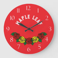Art populaire Narrowboat Roses rouges