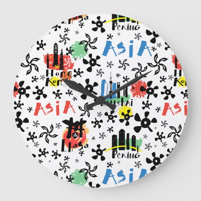 Grande Horloge Ronde Asia | Pattern (Recto)