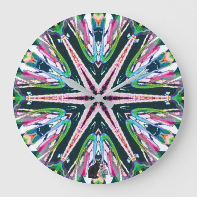 Grande Horloge Ronde Astral Kaleidoscope (Recto)