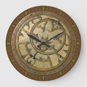 Grande Horloge Ronde Astrolabe antique 3