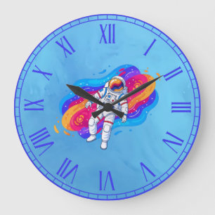 Grande Horloge Ronde Astronaute