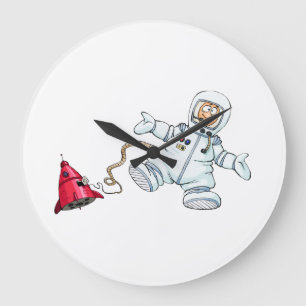 Grande Horloge Ronde astronaute