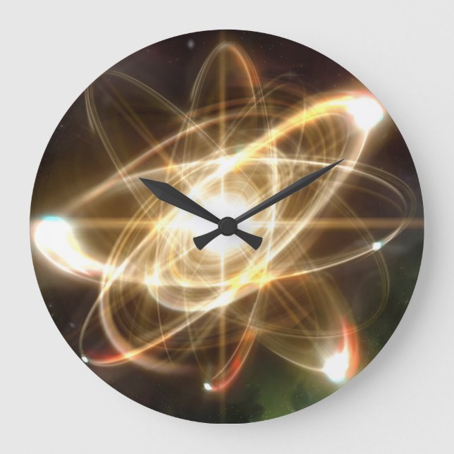 Grande Horloge Ronde Atom Particle Clock (Recto)
