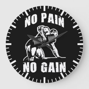 Grande Horloge Ronde AUCUNE DOULEUR AUCUN GAIN. Séance d'entraînement