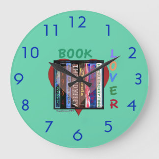 Grande Horloge Ronde Auteur de livres