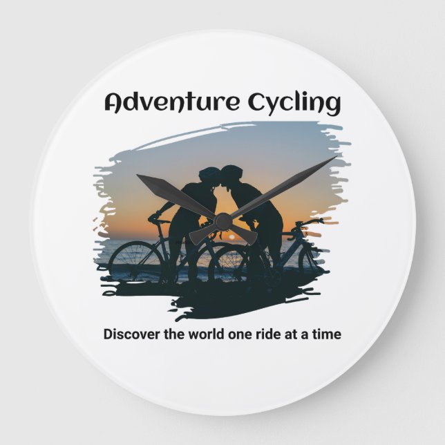Grande Horloge Ronde Aventure cyclisme (Recto)