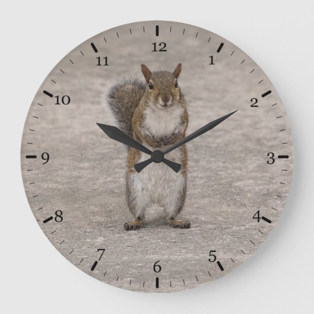 Grande Horloge Ronde Avez-vous des noix ? (Recto)