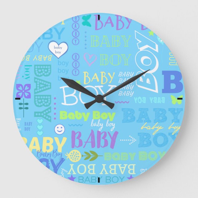 Grande Horloge Ronde Baby Boy (Recto)