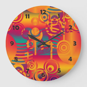Grande Horloge Ronde Background