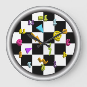 Grande Horloge Ronde Backward Clock