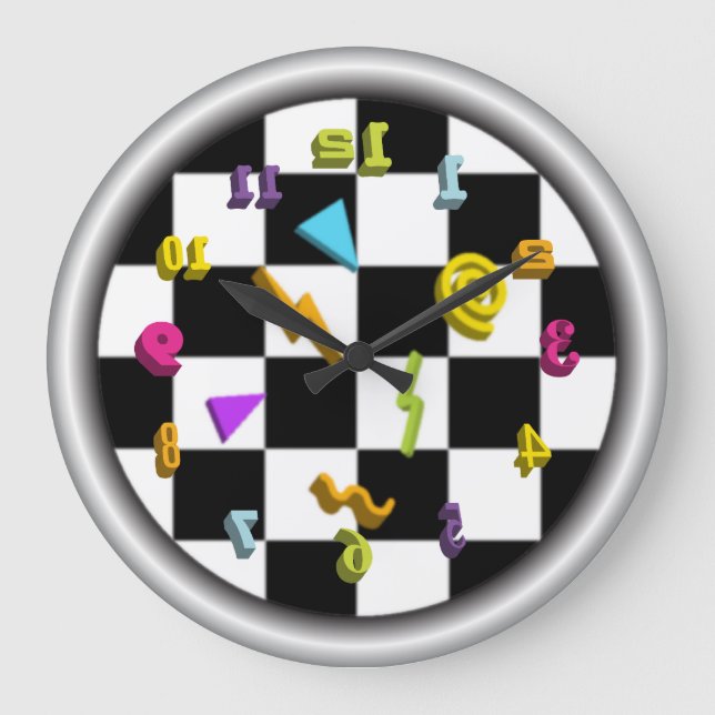 Grande Horloge Ronde Backward Clock (Recto)