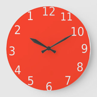 Grande Horloge Ronde Backward Clock