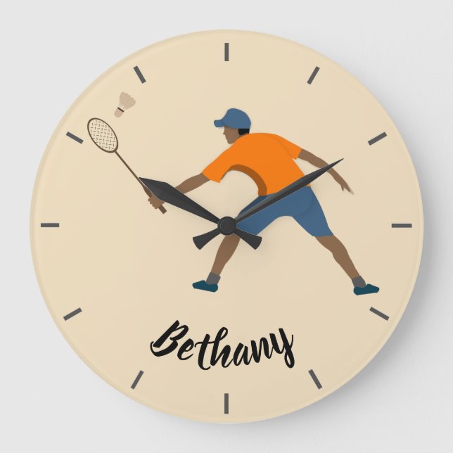 Grande Horloge Ronde Badminton (Recto)