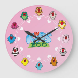 Grande Horloge Ronde baiser zoo