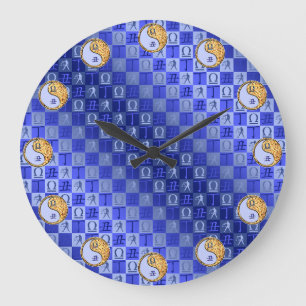 Grande Horloge Ronde Balance & Boeuf de Feu