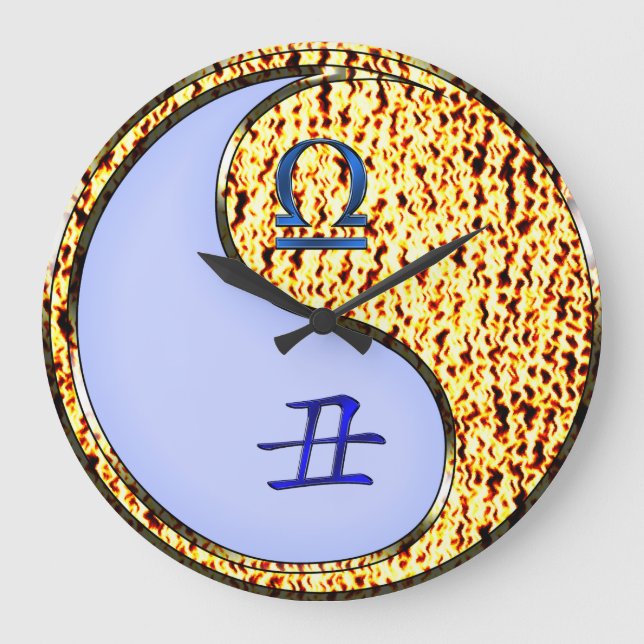 Grande Horloge Ronde Balance & Boeuf de Feu (Recto)
