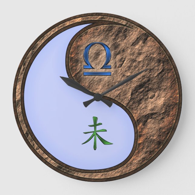 Grande Horloge Ronde Balance & Bouc terrestre (Recto)