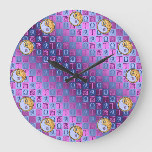 Grande Horloge Ronde Balance & Coq de Feu